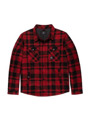 Vintage Industries Flanell-Jacke Square+ Padded Shirt Red Check
