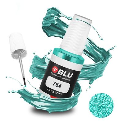 BLU Lackstift 764 GRÜN Lightaquametallic TOYOTA Autolack Reperatur