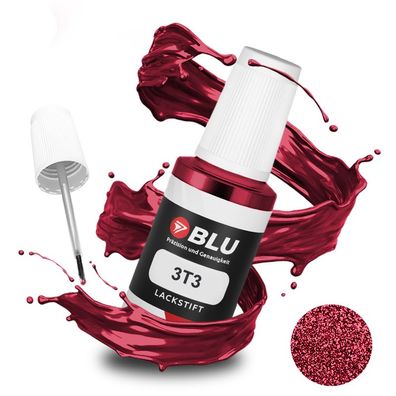 BLU Lackstift 3T3 ROT Rubyflarepearl TOYOTA Autolack Reperatur