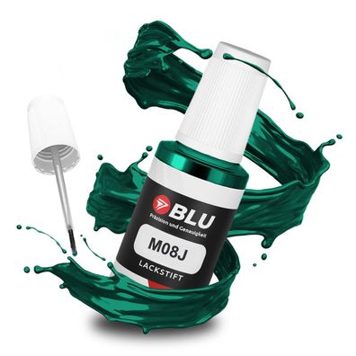 BLU Lackstift M08J grün vert tie break met für peugeot citroen autolack Reperatur