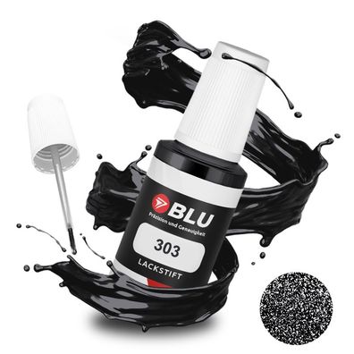 BLU Lackstift 303 Schwarz COSMOS BMW Autolack Reperatur