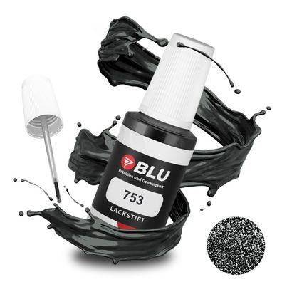BLU Lackstift 753 GRAU Tektitgrau Mercedes Autolack Reperatur