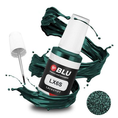 BLU Lackstift LX6S GRÜN Azorengrün AUDI Autolack Reperatur