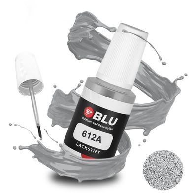 BLU Lackstift 612A GRAU GRIS GRIGIO Garbato Autolack Reperatur