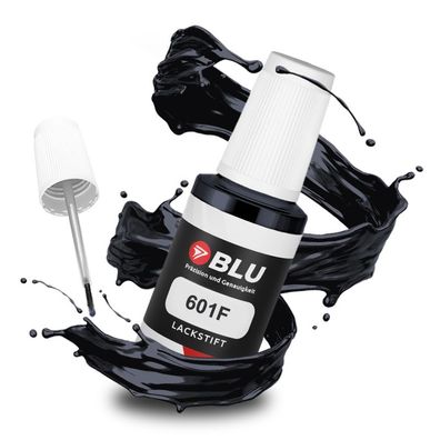 BLU Lackstift 601F Schwarz Schwarz PURO 2C FIAT Autolack Reperatur