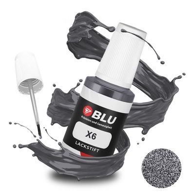 BLU Lackstift X6 GRAU SEA GREY FORD Autolack Reperatur