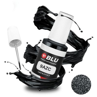BLU Lackstift 9AZC Schwarz Panther BLACK FORD Autolack Reperatur