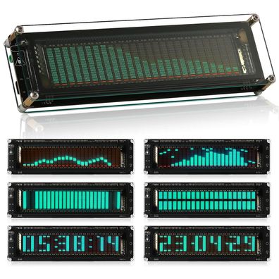 Nobsound AK2515 Musik-Spektrum-Analyzer VU-Meter VFD-Display Verstärker