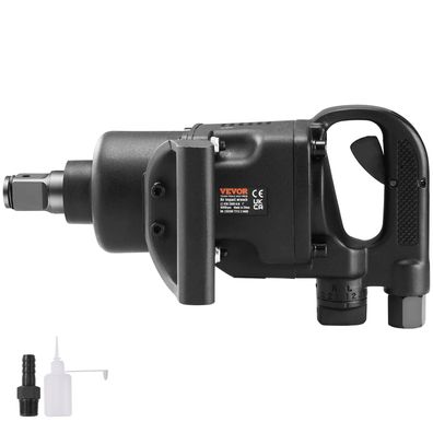 VEVOR 1-Zoll-Druckluft-Schlagschrauber 3500 Nm 6000 U/min 2 Griffe