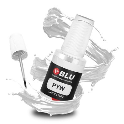 BLU Lackstift PYW WEISS POLAR WHITE Hyundai Autolack Reperatur