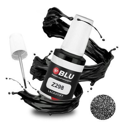 BLU Lackstift Z298 Schwarz Mitternachtschwarz OPEL Autolack Reperatur