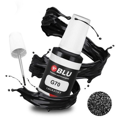 BLU Lackstift G70 Schwarz Diamond BLACK OPEL Autolack Reperatur