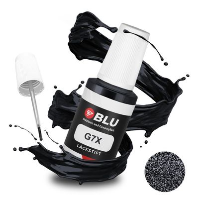 BLU Lackstift G7X Schwarz Mineral BLACK OPEL Autolack Reperatur
