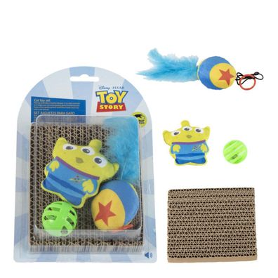 Disney Toy Story Katzen Spielzeug Set Haustier Zubehör mit Motiv