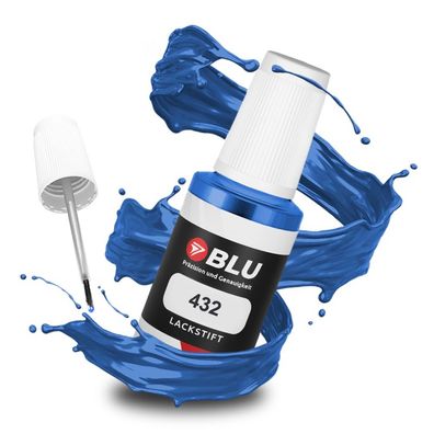 BLU Lackstift 432 BLAU BLEU ROYAL Renault Autolack Reperatur