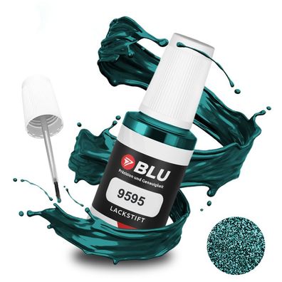 BLU Lackstift 9595 GRÜN Smaragdgruen SKODA Autolack Reperatur