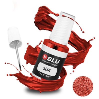 BLU Lackstift 3U4 ROT Scarlet RED TOYOTA Autolack Reperatur