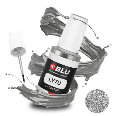 BLU Lackstift LY7U SILBER Steingrau VW Autolack Reperatur