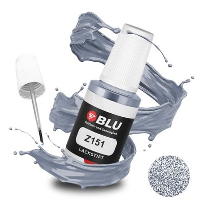 BLU Lackstift Z151 SILBER Miragemika OPEL Autolack Reperatur
