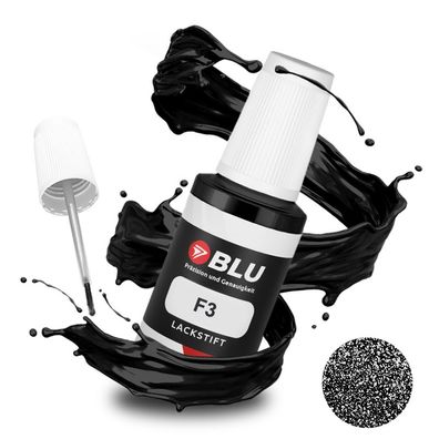 BLU Lackstift F3 Schwarz Panther BLACK FORD Autolack Reperatur