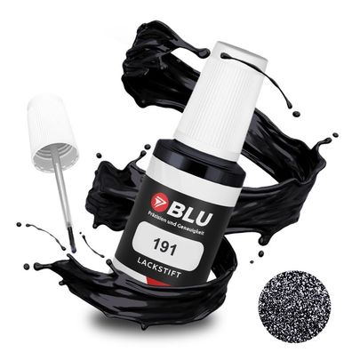 BLU Lackstift 191 Schwarz COSMOS Mercedes Autolack Reperatur
