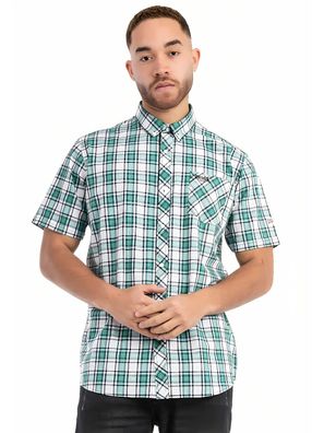 Lonsdale Kurzarm-Hemd Brixworth Kurzarmhemd schmale Passform