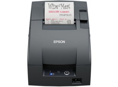 Epson TM-U220IIB, 16 Zeichen pro Zoll, Grau, 20 KB, 64 dB, ESC/POS, USB 2.0