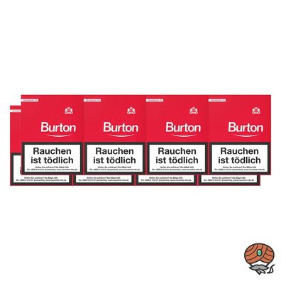 8 Schachteln Burton Original Filterzigarillos (25 Stück/ Schachtel)