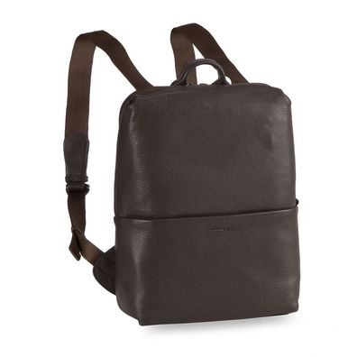 Mandarina Duck Mellow Leather Squared Backpack FZT38, Mole, Damen