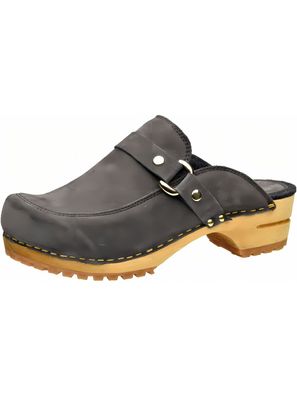 Sanita Damen Clogs Wood-Lissy Open 479140