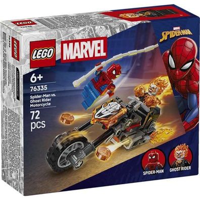 Spider-Man - 76335 Spider-Man vs. Ghost Rider auf seinem Motorrad