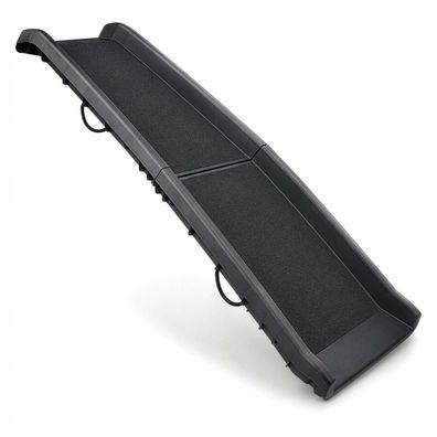 Wiltec Hunderampe 155x40cm 75kg faltbar Noppen Einstiegshilfe Autorampe Hund