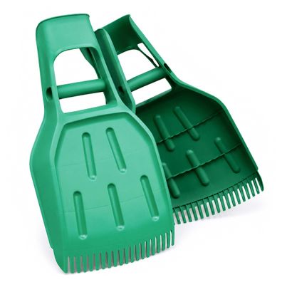 Wiltec Laubgreifer Kunststoff 57,1x33,7x7,6cm Paar Laubsammler Laubkralle Rechen