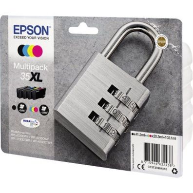 Epson Patrone Epson 35 4er-Pack black + color XL T3596