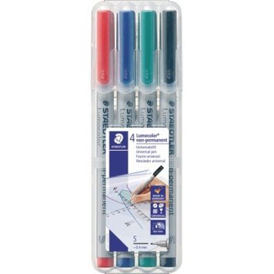 Staedtler Folienstift Lumocolor S nonperm 4St