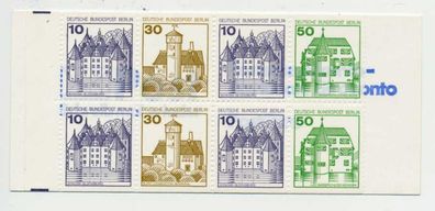 BERLIN Markenheftchen Nr MH 11ioZ postfrisch X5C85AE
