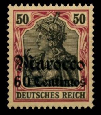 Deutsche Auslandspostämter Marokko Nr 28 postfrisch X6B2362