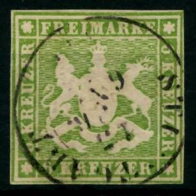 Württemberg Ausgabe VON 1859 Nr 13 zentrisch gestempelt X6BBB86