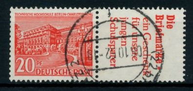 BERLIN Zusammendruck Nr W17 zentrisch gestempelt WAAGR PAAR X6D109E