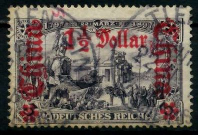 Deutsche Auslandspostämter CHINA Nr 36A gestempelt gepr. X7033B2