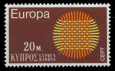 ZYPERN 1970 Nr 332 postfrisch SA6EAEE