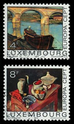 Luxemburg 1975 Nr 904-905 gestempelt X045316