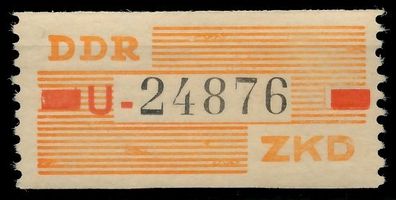 DDR DIENST Wertstreifen Nr IX-U postfrisch X1CDBE2