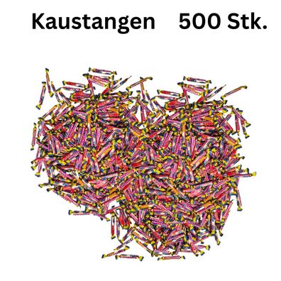 500 Stück Kaubonbons Frucht Kaustreifen Süßwaren Party Mix einzeln verpackt
