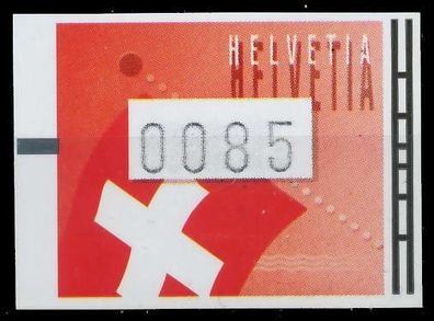Schweiz Automatenmarken 2005 Nr 15 postfrisch S37DEDA