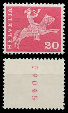 Schweiz Rollenmarken Nr 699xR L-P postfrisch X723A0E