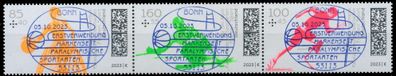 BRD BUND Zusammendruck Nr W174 ESST zentrisch gestempelt 3ER X728E0E