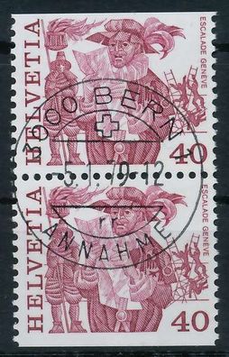 Schweiz Zusammendruck Nr 1104xvDo Du zentrisch gestempelt SE X729192