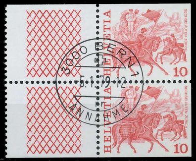 Schweiz Heftchenblatt Nr HB132 zentrisch gestempelt HB X7310FA