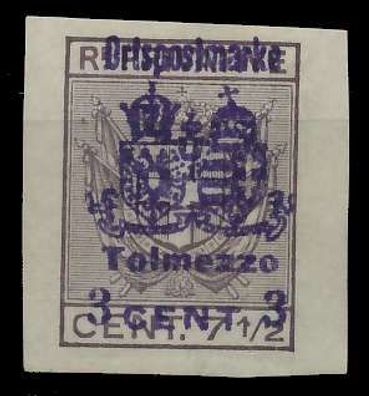 Österreich UNG. Feldpost Italien ZSM Nr III ungebraucht X73AF1E